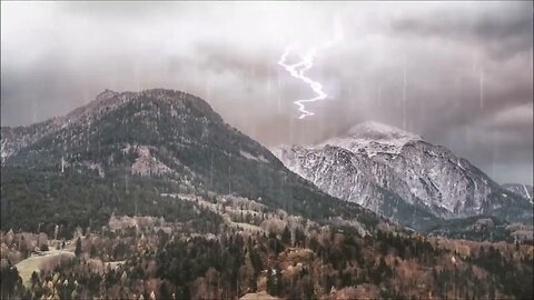 Soothing Sounds of Thunder, Rain and Lightning