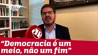 #RodrigoConstantino: Democracia é um meio, não um fim