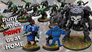 Awesome Warhammer 40k Orks You Can PRINT Yourself!