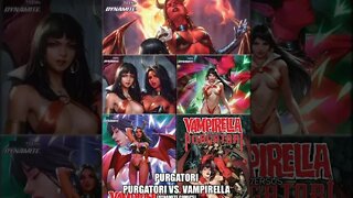 Purgatori vs. Vampirella Covers