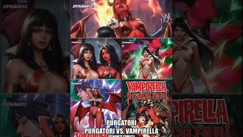 Purgatori vs. Vampirella Covers