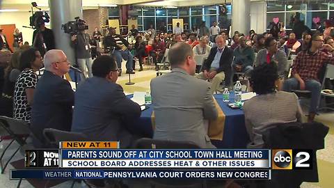 Parents, advocates sound off to Baltimore City school leaders