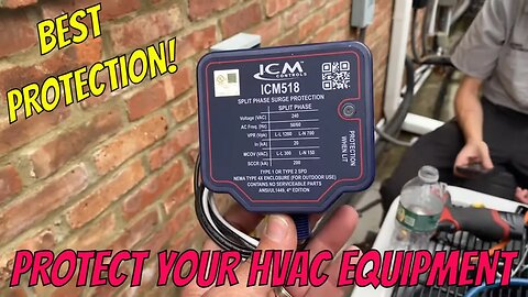 Protect Your HVAC Equipment from Power Surges with ICM Controls ICM518 Surge Protection Device