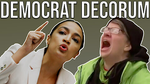 Remember The Democrat Decorum?