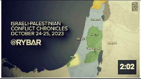 ❗️🇮🇱🇵🇸🎞 Israeli-Palestinian conflict chronicles: October 24-25, 2023