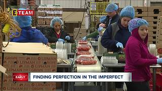 Woman gives new life to 'imperfect' food