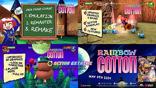 New Rainbow Cotton HD Remastered - New Gameplay features Class 101 with Cotton the Witch Overview Trailer [May 9th,2024 Release Date]