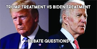 How Trump questions vs how Biden is Questions