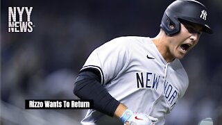 Anthony Rizzo Wants To Return To The Yankees