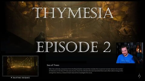 Thymesia: Episode 3, Sea of Trees Subquest 1.