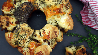 Savory pull-apart bread recipe