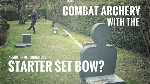 Combat Archery with the Starter Set Bow? Possible or not?