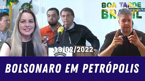 #Bolsonaro em Petrópolis - 18/02/2022