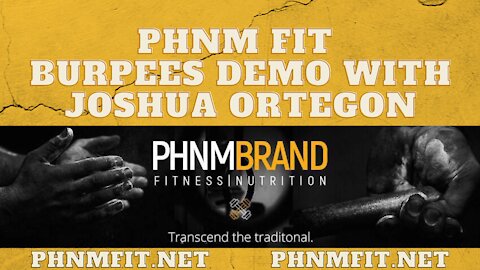 PHNM FIT Burpees Demo with Joshua Ortegon