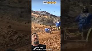 Trilha de moto nível super hard