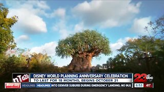 Disney World planning anniversary celebration