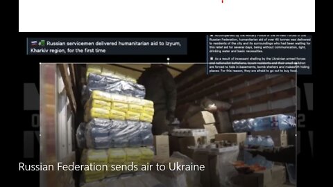 Russian Federation Sends Humanitarian Aid To Ukraine