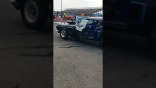 68 Mustang fastback rumbles to the race track