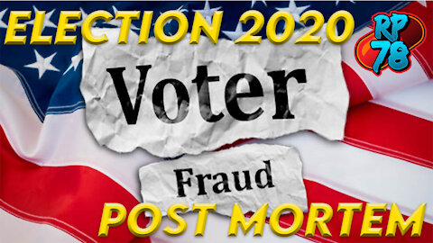 Rampant Voter Fraud, They Are Trying To Steal The Election