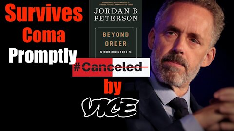 Jordan Peterson Resurrected from Coma, Announces New Book, Promptly Cancelled
