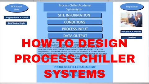 Process Chiller System Design - Mini Course Preview - By Process Chiller Academy (PCA)