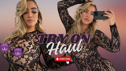 4K See through TRY ON HAUL 2024