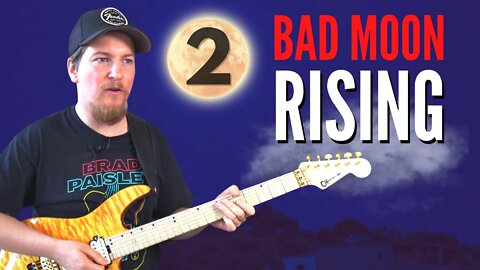 BAD MOON RISING Teil 2: Mit Double Stops Gitarrensolo improvisieren