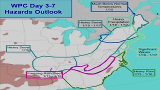 Prepare now! Winter storm coming to the Eastern United States! Heavy Snow, Freezing Rain