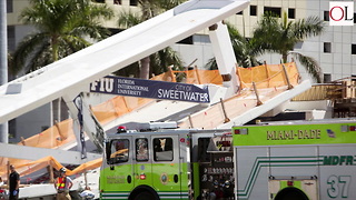 Several Killed When Foot Bridge Collapses At Florida University