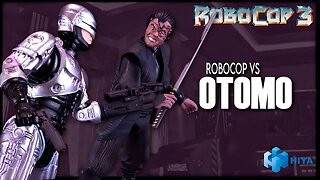 Hiya Toys RoboCop 3 RoboCop Vs Otomo PX Previews Exclusive Two-Pack @TheReviewSpot
