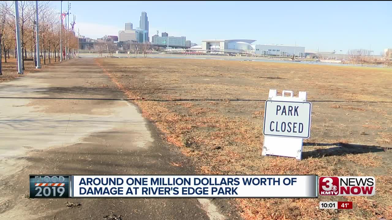 River's Edge Park Damage