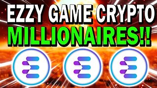 EZZY GAME CRYPTO!! THIS MOVE 2 EARN PROJECT IS REVOLUTIONARY!!