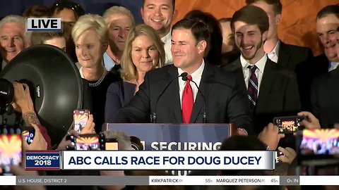 WATCH: Arizona Governor-elect Doug Ducey acceptance speech