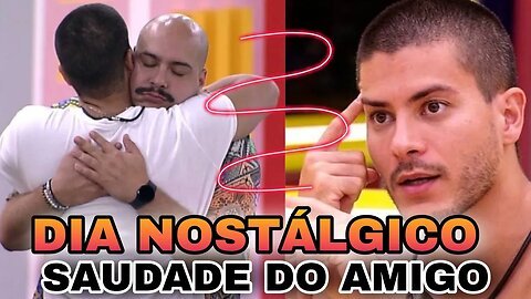 Arthur Aguiar acorda Nostálgico e fala sobre Tiago Abravanel #bbb22 #arthuraguiar #falandodebbb #bbb