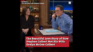 The Beautiful Love Story of How Stephen Colbert Met His Wife Evelyn McGee-Colbert