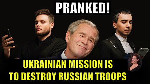 BREAKING! George Bush Pranked By Russians Pretending That They Are Zelensky