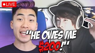 LEAFY CALLS OUT RICEGUM LIVE!