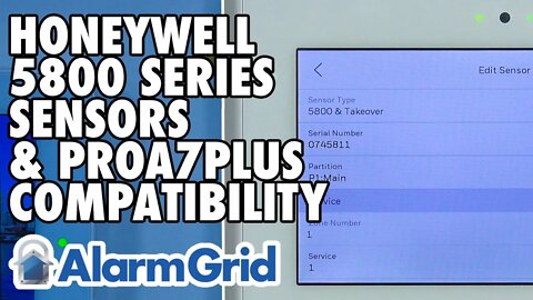 Honeywell Home PROA7PLUS: Compatible With Honeywell 5800 Sensors?