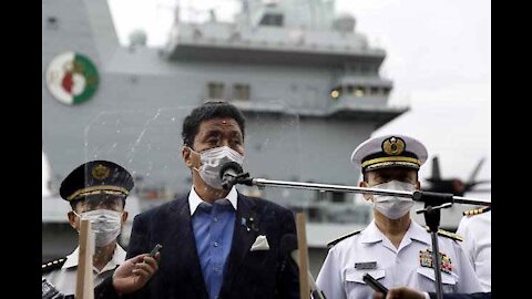 UK Aircraft Carrier Visits Japan for Drill Amid China Worry