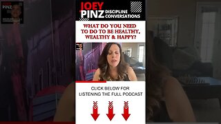 #222 Crystal Oconnor: Health, Wealth and Happiness | Joey Pinz Discipline Conversations #shorts