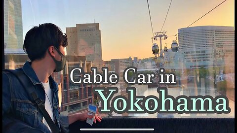 Japan’s First Cable Car Operating Over a City: Yokohama Air Cabin // Japan Travel Guide