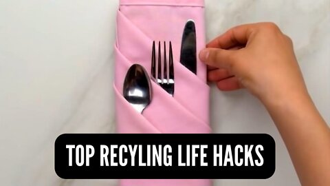 Top Recycling life hacks and DIY Crafts