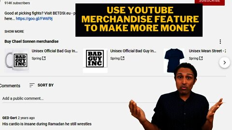 How to Enable & Use YouTube Merchandise Feature