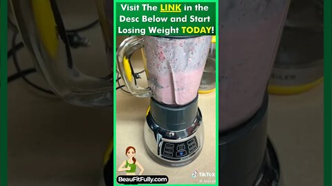 Is Keto Diet Overrated? This Strawberry Smoothie For Weight Loss is Better! #tiktok #drinks #shorts