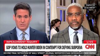 CNN's Berman To Dem Rep. Gregory Meeks: Donald Trump Jr. Testified, Why Is Hunter Biden Different?