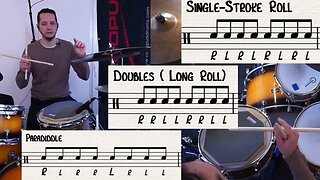 Lesson 1. Singles, Doubles, Paradiddles im Ritual von Alan Dawson @mireksdroom