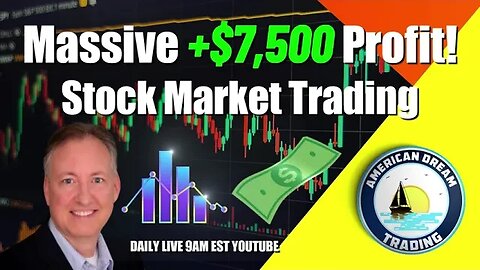 Massive +$7,500 Profit - VIP Member Stock Market Trading Success