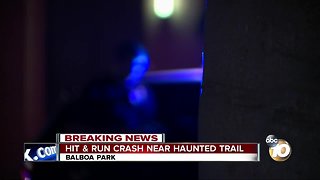 hit & run crash near haunted trail