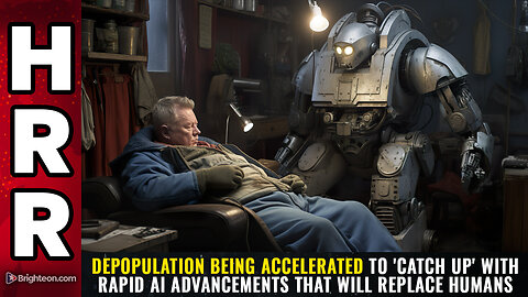 DEPOPULATION being accelerated to 'catch up' with rapid AI advancements...