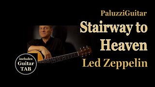 Led Zeppelin Stairway to Heaven Guitar Lesson [Part 3 - Rhythm Strum]
